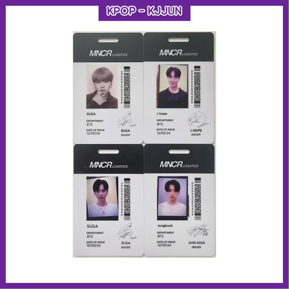BTS POP-UP MONOCHROME ID CARD