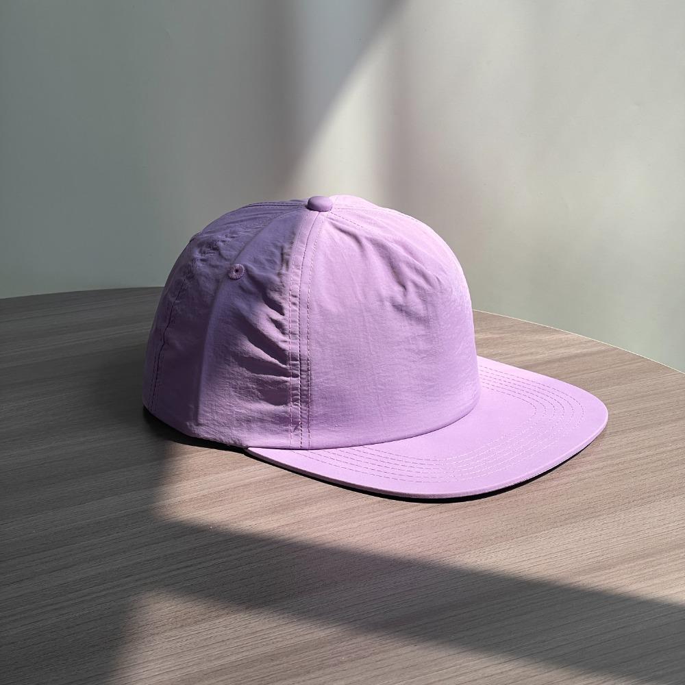 Flat Brim Baseball Hats Quick Drying Snapback Cap Fashion 5 Panel Peaked Hat for Men and Women