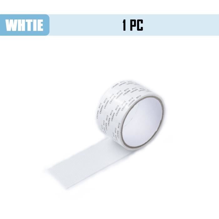 Ruban de réparation de moustiquaire - Auto-adhésif - Fenêtre - Blanc - 1PC - Facile à utiliser