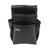 SWZ-10 2-Tier Waist Pouch, Water-Resistant PVC Laminated Coated Material, Black