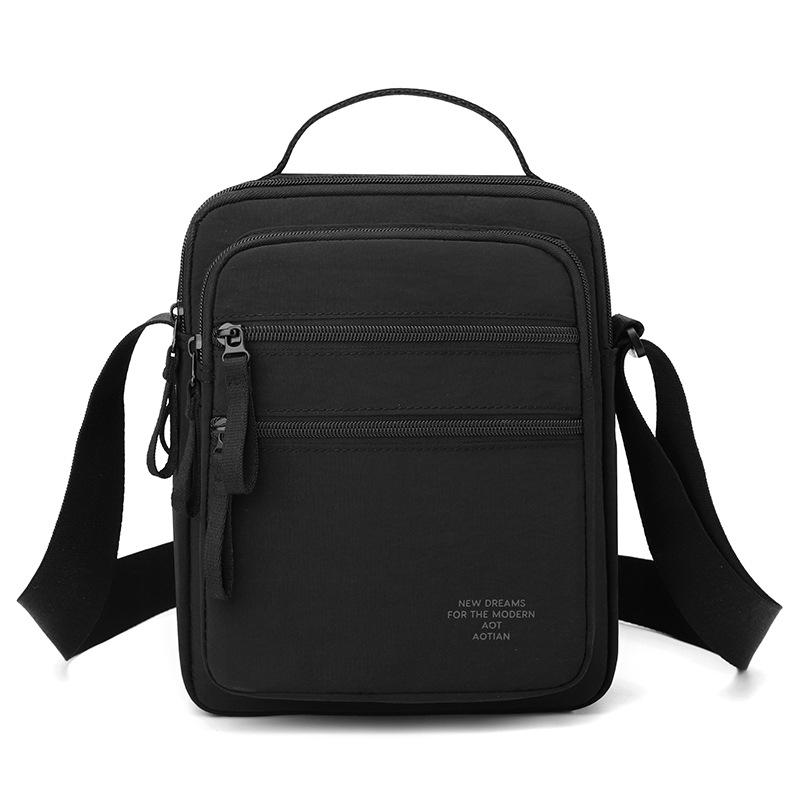 Мужская многосекционная наплечная сумка, уличная сумка