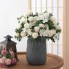 Artificial Ers With Hydrangea Silk Fake Ers 1 Bouquets For Home Wedding Decoration Table Centerpiece, Faux Peonies 