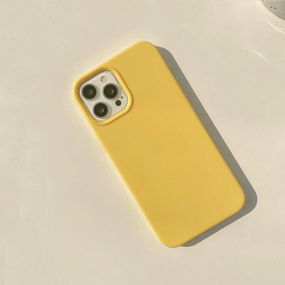Мягкий силиконовый чехол ярких цветов для iPhone 15 Pro, чехол для iPhone 11 13 12 14 Pro Max XR XS X 7 8 SE, противоударный чехол-бампер