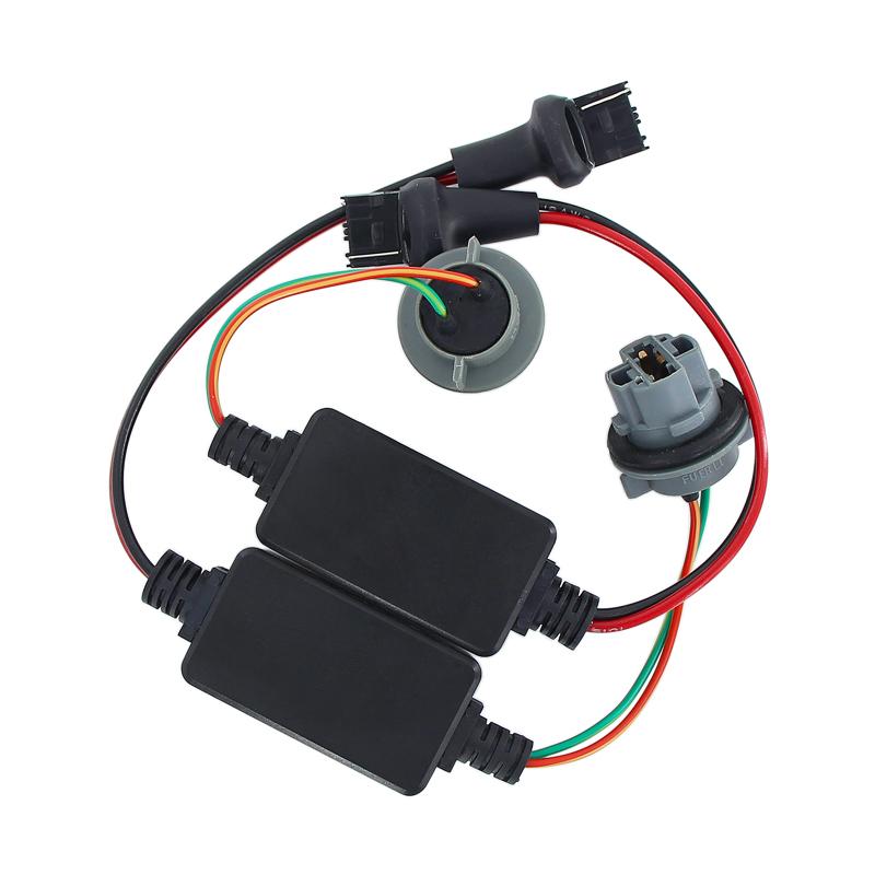 Caubus Resistor 1156 P21W PY21W T20 7440 7443 LED Turn Signal Day reverse Brake Fog lights Load Error Free No Flickering Decoder