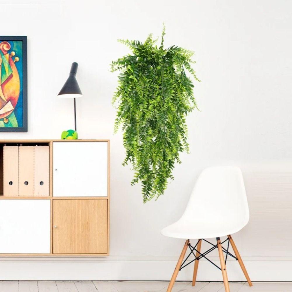 Hanging Persian Fern Leaves Plastic Fake Vine Grass Home Garden Room Decor  Wedding Party Wall