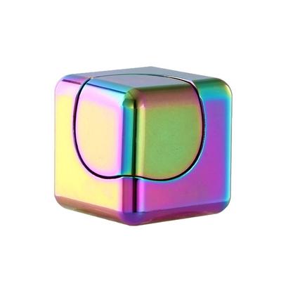 Игрушки Игрушки Квадратный Декомпрессионный Волчок Кубик Куб Против Тревоги Кончик Пальца Рука Фиджет Спиннер Раннее Обучение Сброс Напряжения Флипо Флип