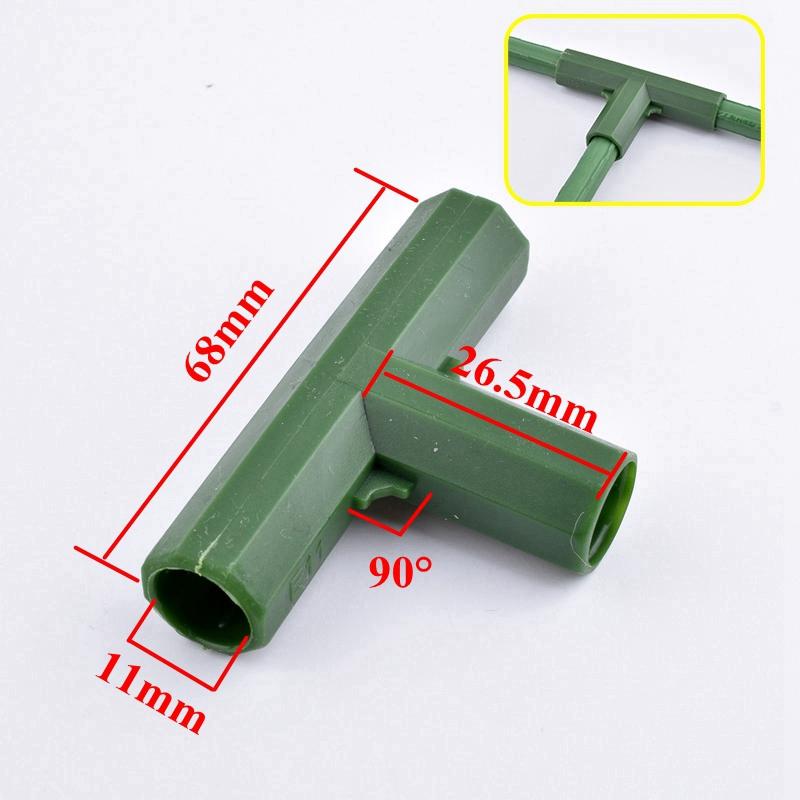 2-30 шт. садовые колышки для растений окантовка угловое соединение шкаф теплица каркас строительные фитинги соединители для цветочных подставок