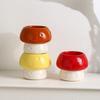 Ceramic Parrot Food Bowl Large Capacity Feeding Station Bird Water Bowl  Balcony Use