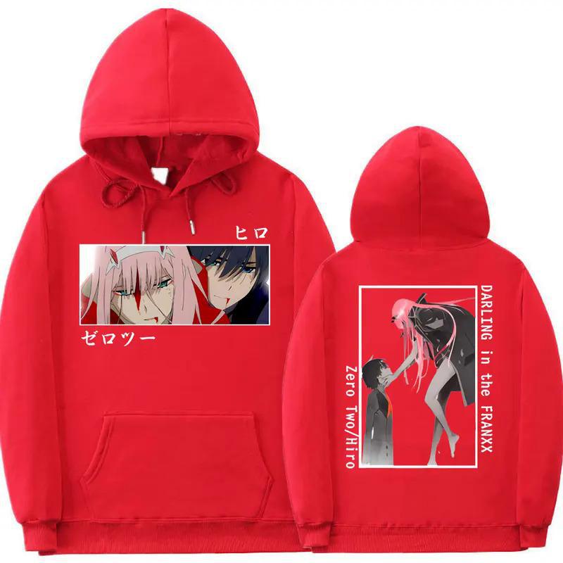 Японское аниме Darling In The Franxx Hoodie
