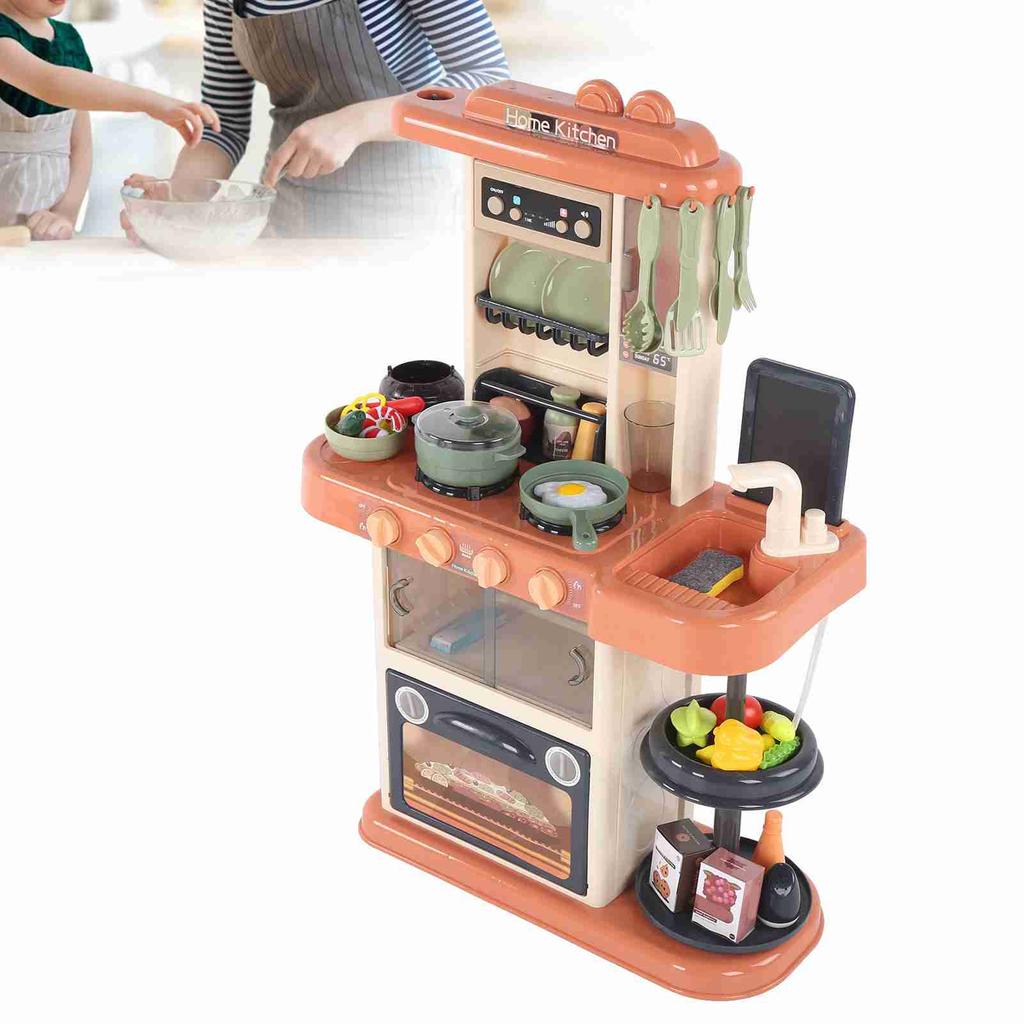 Детский симулятор кухонного спрея, набор игрушек для готовки, детская ролевая игра, кухонная утварь, игрушка(RussetRed )