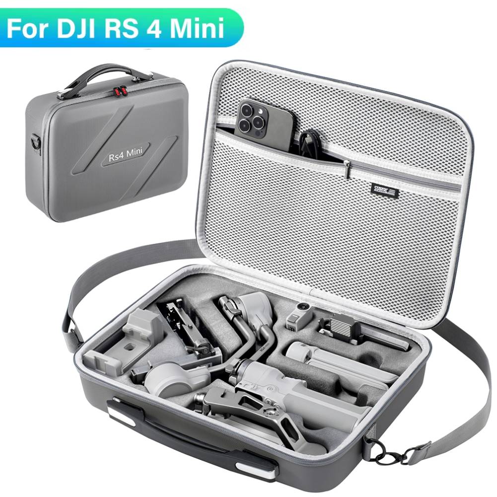 Кейс для переноски DJI RS 4 Mini, водонепроницаемый, портативный, с плечевым ремнем, дорожный чехол для ручного стабилизатора DJI RS 4 Mini