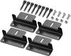 4PC/Set Z-type Units Using Solar Panel Mounting Bracket Racks Kit For RV Boat Off Grid Roof Solar Panel Aluminum Alloy Bracket