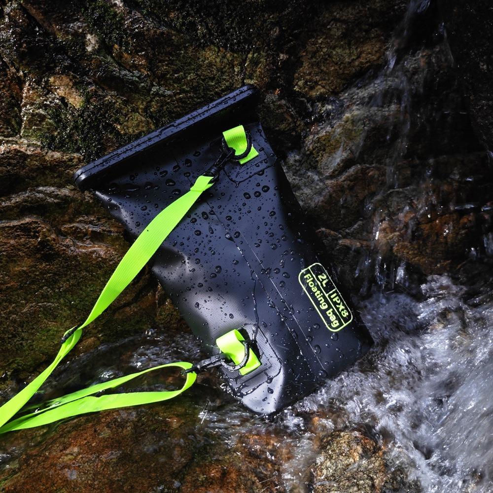 Sinodiving Versatile 2L Waterproof Dry Bag for Outdoor Travel Beach Swimming-Swim & Dive Bags for Mobile Phones & Valuables
