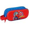 3D Double Pencil Case - SAFTA - Spiderman - Comfortable - Durable - 21 X 6 X 8 Cm