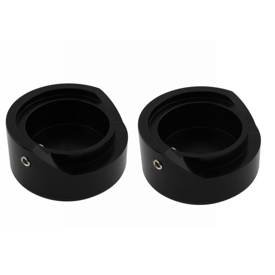 6 шт. Черные чехлы на вилку, комплект крышек для трубок для Softail Breakout FXBR FXBRS 18-21