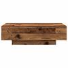 Coffee Table with Vintage Wood Look 100 x 49.5 x 31 cm Engineered Wood