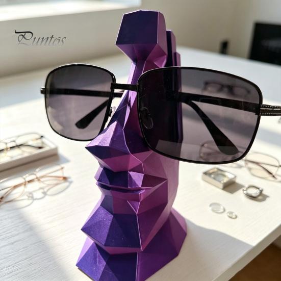Ручная работа Декор стола Резная подставка для очков, 3D-печатная подставка в форме носа, Уникальная декоративная полка для балконного сада, для стола, офиса и