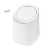 Sturdy Structure Trash Can Press Type Convenient Desktop Decorative Garbage