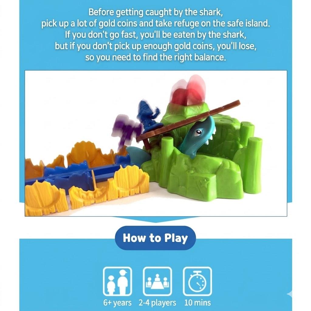 Остров акул, популярная корейская настольная игра