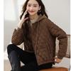 Down Jacket New Winter Warm Mother's Cotton Jacket Fashionable Short Loose Thickened Foreign Style Versatile