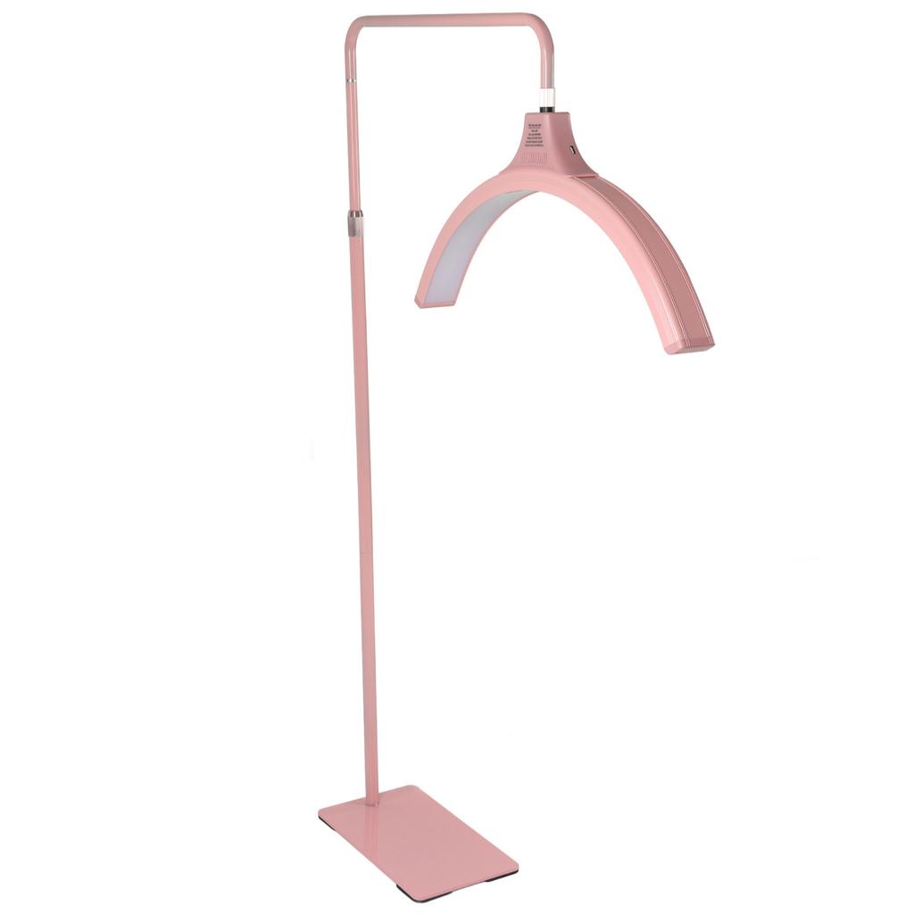 Beauty Salon Light 26 Inch Half Moon LED Floor Lamp Eye Protection U Shaped Fill Light 110‑240V