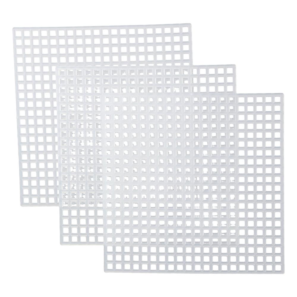 Пластиковый лист Пластиковая канва Прозрачный пластиковый лист Изделие для вязания крючком Пластиковая сетка DIY поделка