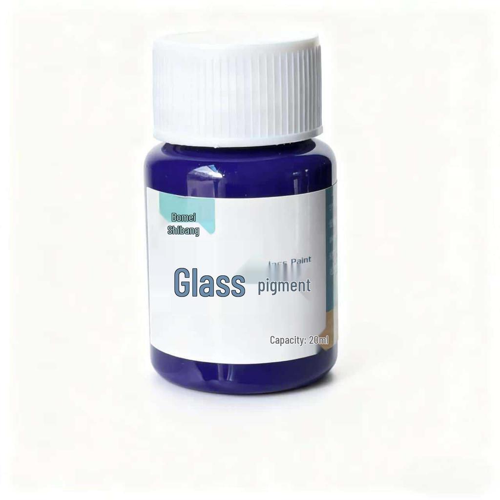 20ml Children's Non-Bake Glass Paint for DIY & Creative Glass Decoration - Waterproof & Handmade