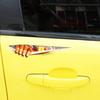 3D стереоскопический глаз подглядывать узор кузова автомобиля наклейка окна двери водонепроницаемый декор