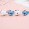 Accessories Backpack Pendant Resin Car Key Ring Dolphin Blue Whale Keychain Bag Pendant Keys Holder
