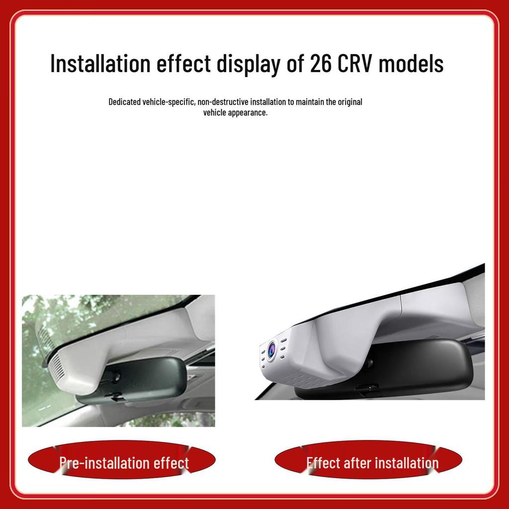 4K видеорегистратор с бесплатной проводкой для Honda CRV, Accord, Odyssey, Civic и других