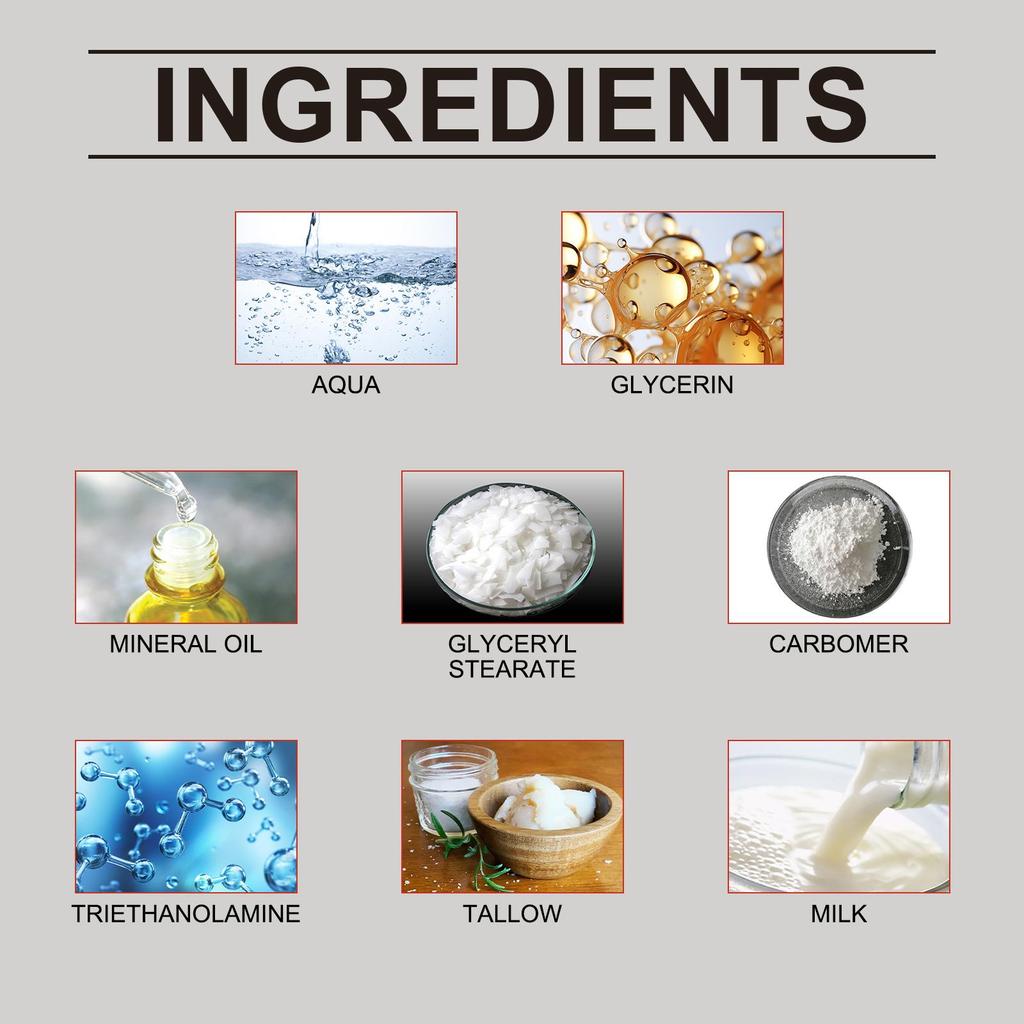 OUHOE Beef Tallow Moisturizing Cream, Hydrates and Nourishes Skin, Softens and Firms, Suitable for Whole Body, 120g