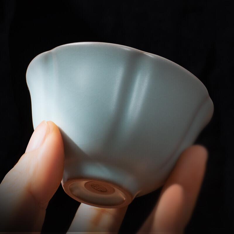 Dongdao Ru Kiln Ceramic Master Teacup