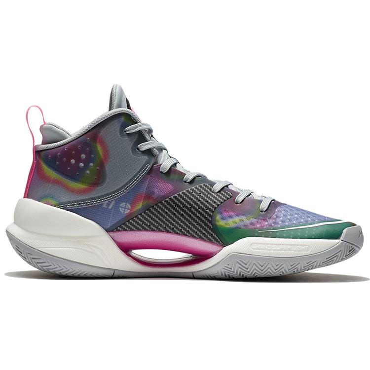 Баскетбольные кроссовки Li Ning мужские средние Кирпично-серые ABAS027-6