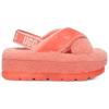 UGG Сандалии женские Fuzz Sugar Leather Casual Comfortable Thick Soild Sandals Sea-Star-Pink 1135237-SHPN