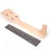 21in 23in Ukulele Fretboard Wooden Color Ukulele Neck Set Ukulele Replacement Neck  Concert Ukulele
