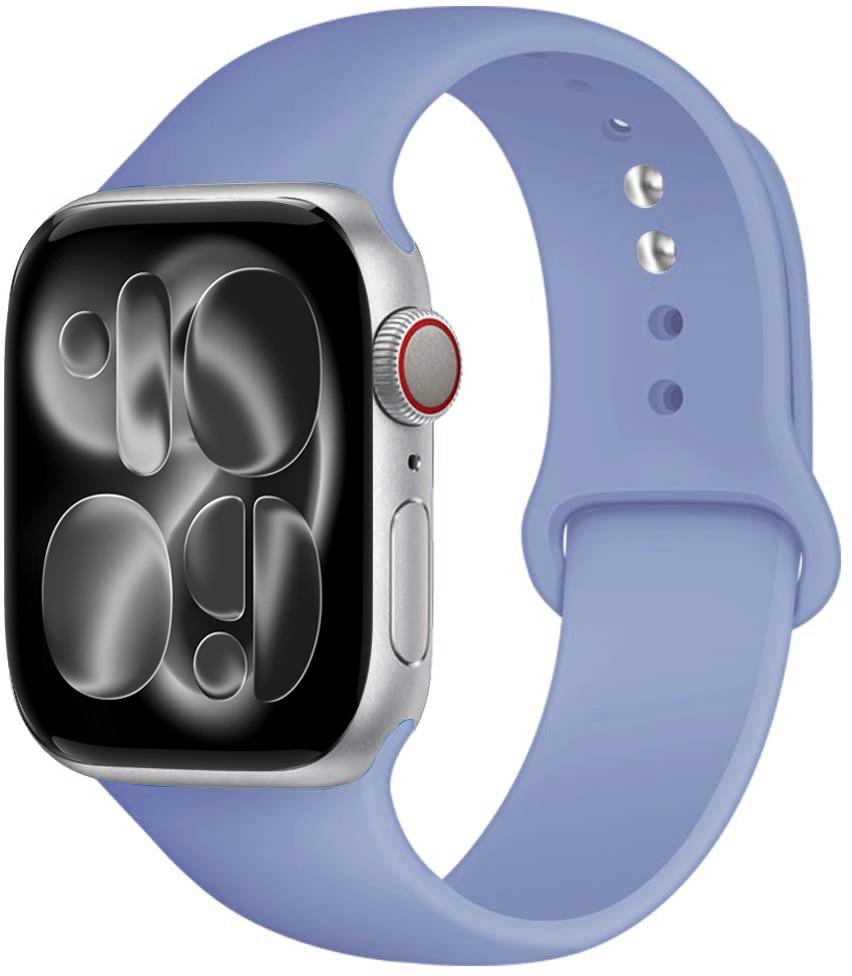 Силиконовый ремешок Для Apple Watch 11 band 44mm 40mm 49mm 45mm 41mm 38 46mm 42mm correa bracelet iWatch series 9 8 7 6 SE ultra 2 3