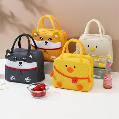 Милая изолированная сумка для обеда с героями мультфильмов, кавайная портативная коробка для завтрака, школьная термосумка для хранения, бенто для пикника, сумки-тоут для еды