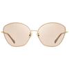 Women S Butterfly SunGlaSSeS Marilia G Sk bku2S Gold Nude 63mm bku2S