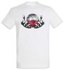 Poland Football Magic Ball Men's T-Shirt Poland Polish Polish Flag Polish