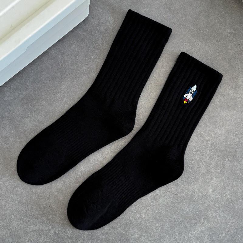 Cityboy Space Planet Mid-Calf Socks for Men & Women - Trendy West Coast Skateboarding Street Style