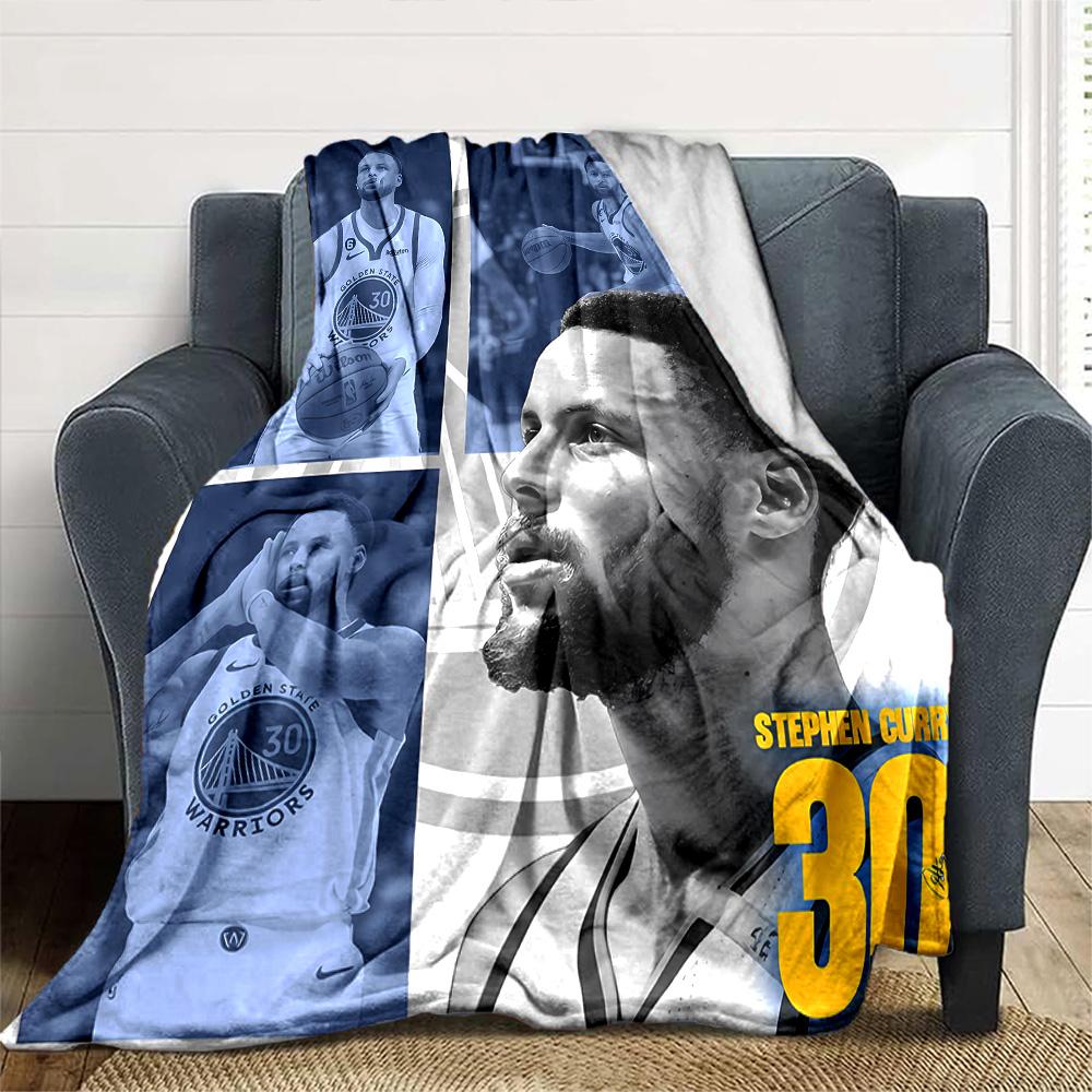 Steph Curry Star Game Out Blanket Soft & Cozy Perfect for Picnics Chair Seaside for All Occasions Modern Suitable for Gifting Relatives and Friends
