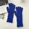 Touch Screen Winter Gloves Thick All Finger Gloves New Student Gloves  Cycling Driving