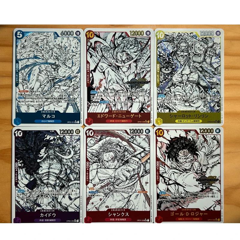 One Piece DIY Обезьяна Ророноа Зоро Д. Луффи Самоконтроль Коллекционирование Подпись Торговая Флэш-карта Аниме Мультфильм Милый Подарок 63*88мм