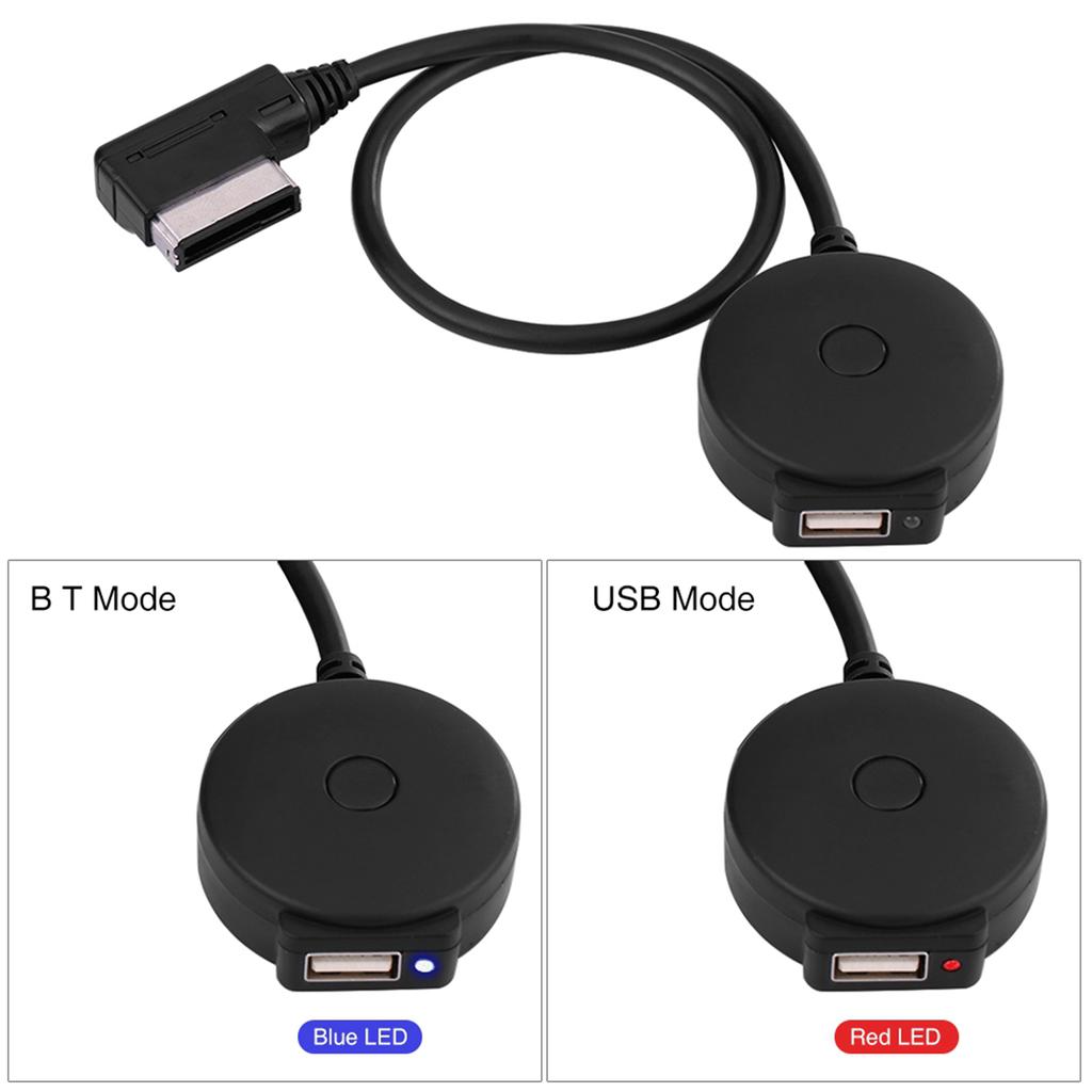 Автомобильный AMI MDI Bluetooth Audio AUX Женский USB-кабель-адаптер для A1 A3