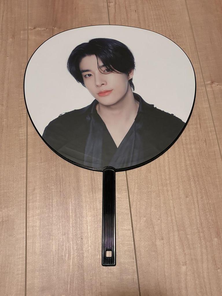 [USED] ENHYPEN Jake WALK THE LINE SUMMER Fan with Pouch