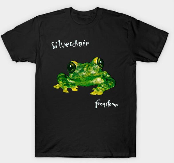 Silverchair Frogstomp Хлопковая футболка 100% Мужские футболки Топ