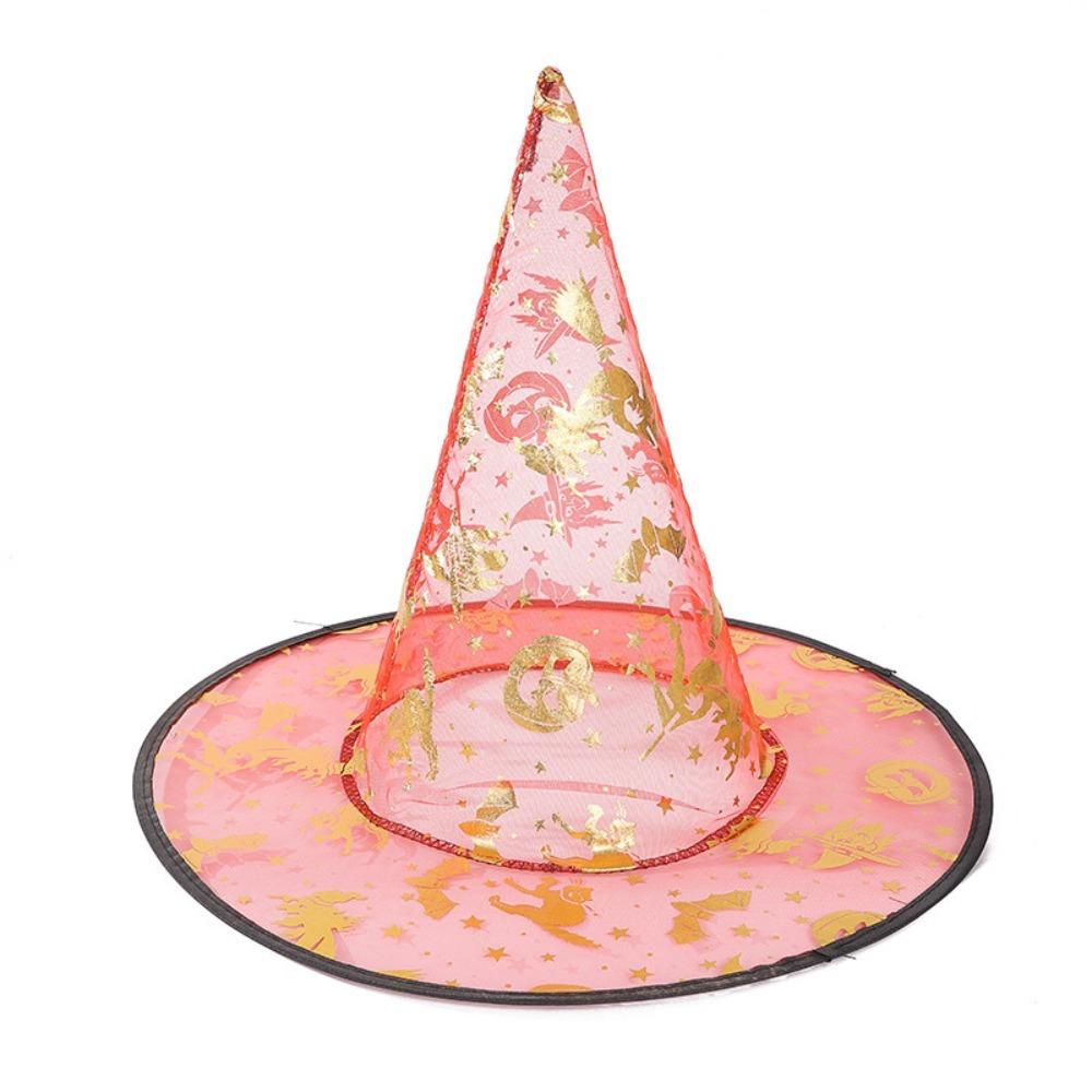 Hot Sale Gauze Halloween Ball Hat Parties Dress Up Cosplay Prop Headwear Costume Props Funny Costume Cap Gift