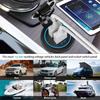 36W Dual USB Quick Charge 3.0 Car Charger Socket Waterproof 12V/24V QC3.0 USB Fast Charger Socket Power Outlet W/ Touch Switch