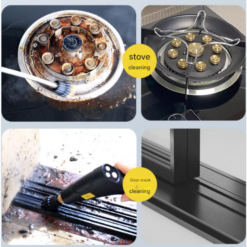 Высокотемпературная паровая чистящая машина с интеллектуальным цифровым дисплеем, кухонная вытяжка, ручка для ванной комнаты, управляемый переключатель, чистящая машина