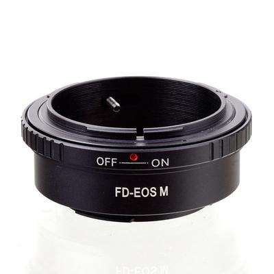 Адаптер управления диафрагмой FD-EOSM для объектива Canon FD на кольцо крепления EF-M для беззеркальной камеры EOS M M3 M5 M10